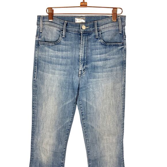 MOTHER Women's The Hustler II Ankle Length Step Fray Thunderstruck Wash Size 28 - Picture 4 of 10